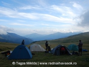 Tábor a Ló-havason